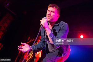 Damon Albarn - der britische Musiker und Saenger sowie musikalische Kopf der Bands Blur, Gorillaz und dem Projekt The Good, the Bad & the Queen bei einem Konzert am 01.07.2014 in Hamburg, Grosse Freiheit 36 KEINE PERSOENLICHKEITSRECHTE VORHANDEN, NUR FUER REDAKTIONELLE VERWENDUNG, KEINE WERBUNG. KEINE WEITERGABE AN DRITTE